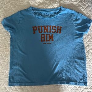 phoebe bridgers- punish him tee from concert